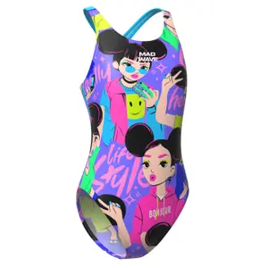 1-piece swimsuit for girls Mad Wave Afra V3 image-0