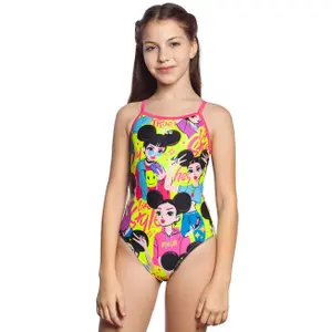 1-piece swimsuit for girls Mad Wave Nera V4 image-1