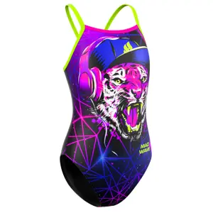 1-piece swimsuit for girls Mad Wave Nera L3 image-0
