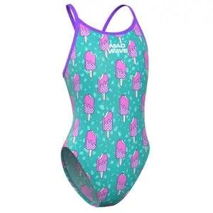 1-piece swimsuit for girls Mad Wave Flare C2 image-0
