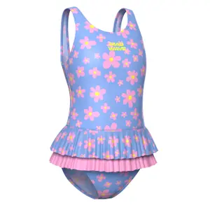 1-piece swimsuit for girls Mad Wave Sunflower F5 image-0