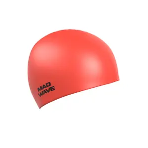 Bathing cap Mad Wave Neon Silicone Solid