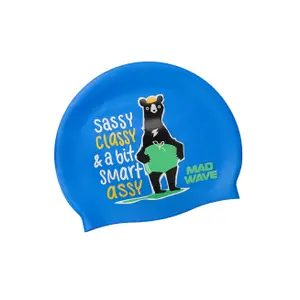Touca de banho para crianças Mad Wave Smart Assy