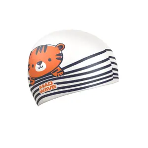 Bonnet de bain enfant Mad Wave Tiger image-0