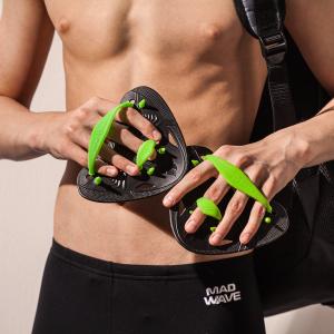 Hand paddle for swimming Mad Wave Pro image-3