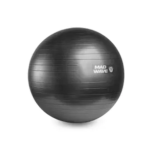 Ballon de yoga/gymn anti éclatement Mad Wave 75 cm image-0