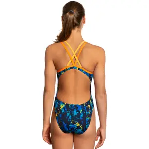 1-piece swimsuit for girls Mad Wave Crossback PBT A3 image-2