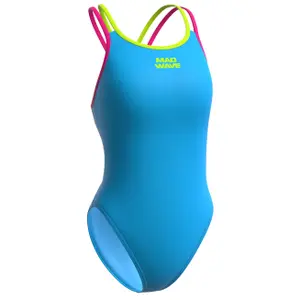 1-piece swimsuit for girls Mad Wave Crossback PBT image-0
