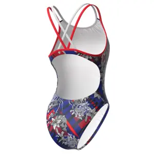 Women's 1-piece swimsuit Mad Wave Crossback PBT A1 image-2