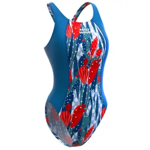 Women's 1-piece swimsuit Mad Wave Salut PBT A3 image-0