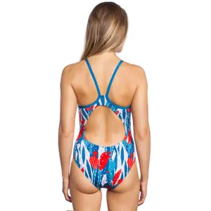 Badeanzug, einteilig, Damen Mad Wave Nera PBT B2 image-3