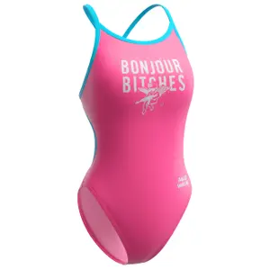Women's 1-piece swimsuit Mad Wave Flash PBT Z2 image-0