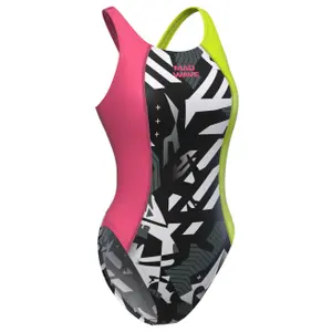 Women's 1-piece swimsuit Mad Wave Salut PBT A3 image-0