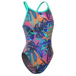 Women's 1-piece swimsuit Mad Wave Flare PBT E7 image-0