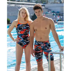 Badeanzug, einteilig, Damen Mad Wave Nera PBT A1 image-4