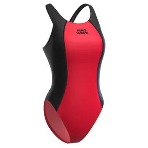 Women's 1-piece swimsuit Mad Wave Salut PBT image-0