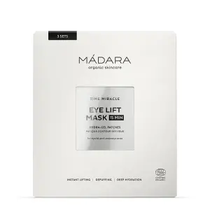 Set van 3 pakjes oogliftmaskers 15 min Madara Time Miracle image-0