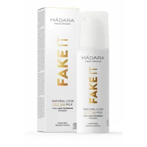 Naturligt udseende selvbruner-mælk Madara Fake it 150ml image-0