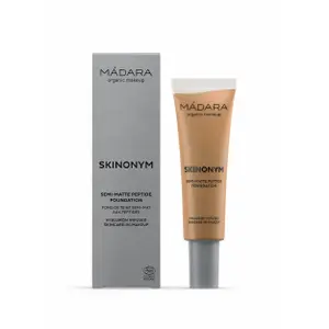 Fundament Madara 40 Sand - Skinonym Semi-Matte Peptide Foundation image-0