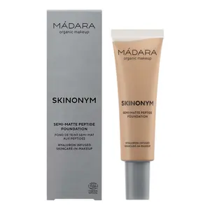 Fondotinta semi-opaco con peptidi Madara Skinonym #55 Clay image-1