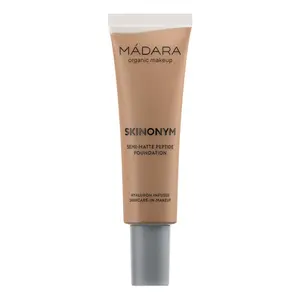 Fondotinta semi-opaco con peptidi Madara Skinonym #65 Warm Tan image-0