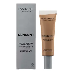 Fondotinta semi-opaco con peptidi Madara Skinonym #75 Auburn image-1