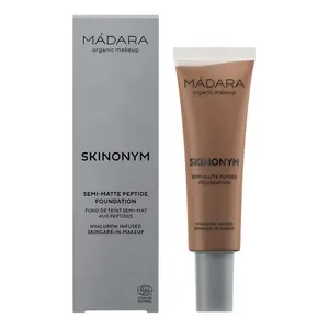 Fondotinta semi-opaco con peptidi Madara Skinonym #85 Umber image-1
