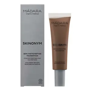 Semi-matte foundation with peptides Madara Skinonym #95 Oak image-1