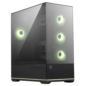 Case PC mid tower MSI ATX Mag Pano 110R Project Zero RGB image-2