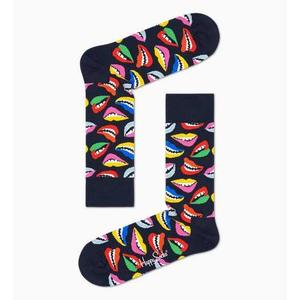 lip01-6500-happy-sock-lips-zwart-roze-groen-41-46