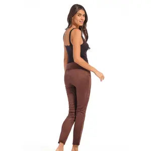 Legging effet suédine femme Magic Bodyfashion image-1