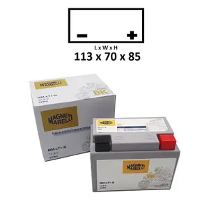 Bateria de lítio para motociclos Magneti Marelli BMS image-0