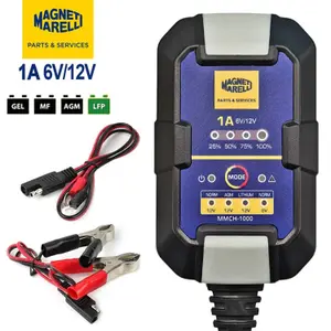 Cargador de batería Magneti Marelli MMCH-1000 - 12V - 1A image-0