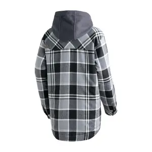Casaco com capuz feminino Maier Sports Camquadri image-2