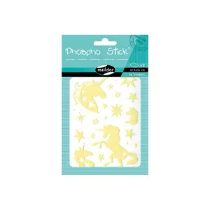 Eenhoorn stickers Maildor Phospho' Stick image-0