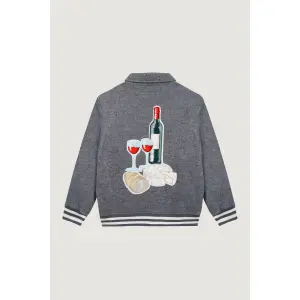 Wollen Jack Kunst van Leven Maison Labiche Nicot image-1