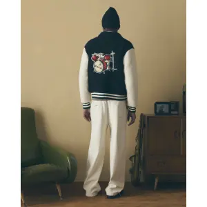 Wollen jas Maison Labiche Nicot Drums image-5
