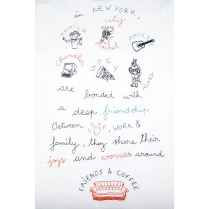 T-shirt Maison Labiche Patureau Friends & Coffee image-3