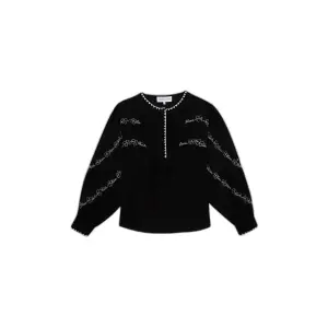 Dameswollen blouse Maison Labiche Malbranche Hope Luck Faith