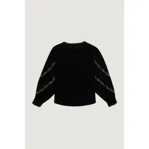 Dameswollen blouse Maison Labiche Malbranche Hope Luck Faith image-1