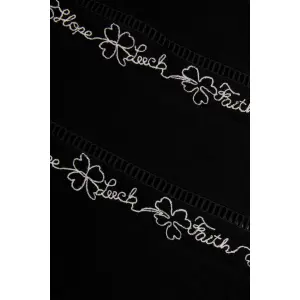 Dameswollen blouse Maison Labiche Malbranche Hope Luck Faith image-3