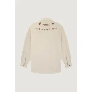 Damenhemd Maison Labiche Monselet Velvet Birds image-1