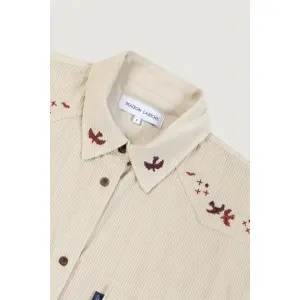 Damenhemd Maison Labiche Monselet Velvet Birds image-2