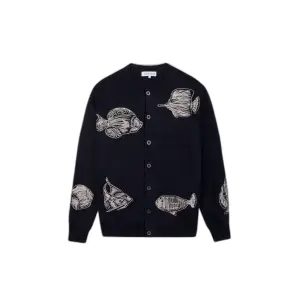 Katoenen vest Maison Labiche Gouin Fish
