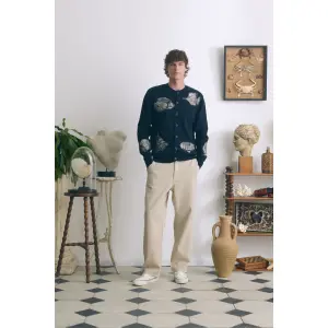 Katoenen vest Maison Labiche Gouin Fish image-1