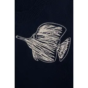 Katoenen vest Maison Labiche Gouin Fish image-3
