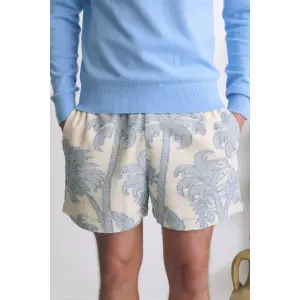 Cotton shorts Maison Labiche Herelle Palm image-6