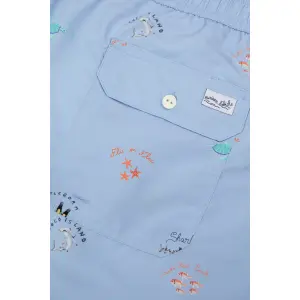 Swim shorts Maison Labiche Sea Print image-2