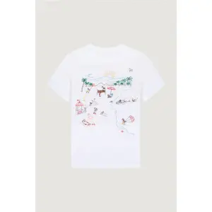 Damen T-Shirt Maison Labiche Bainville Dog Beach image-1