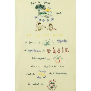 Damen T-Shirt Maison Labiche Bainville Adam Eve image-2
